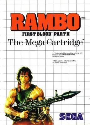 Ashura (阿修羅) / Secret Command (Secret Commando) / Rambo: First Blood Part  II - Games - SMS Power!