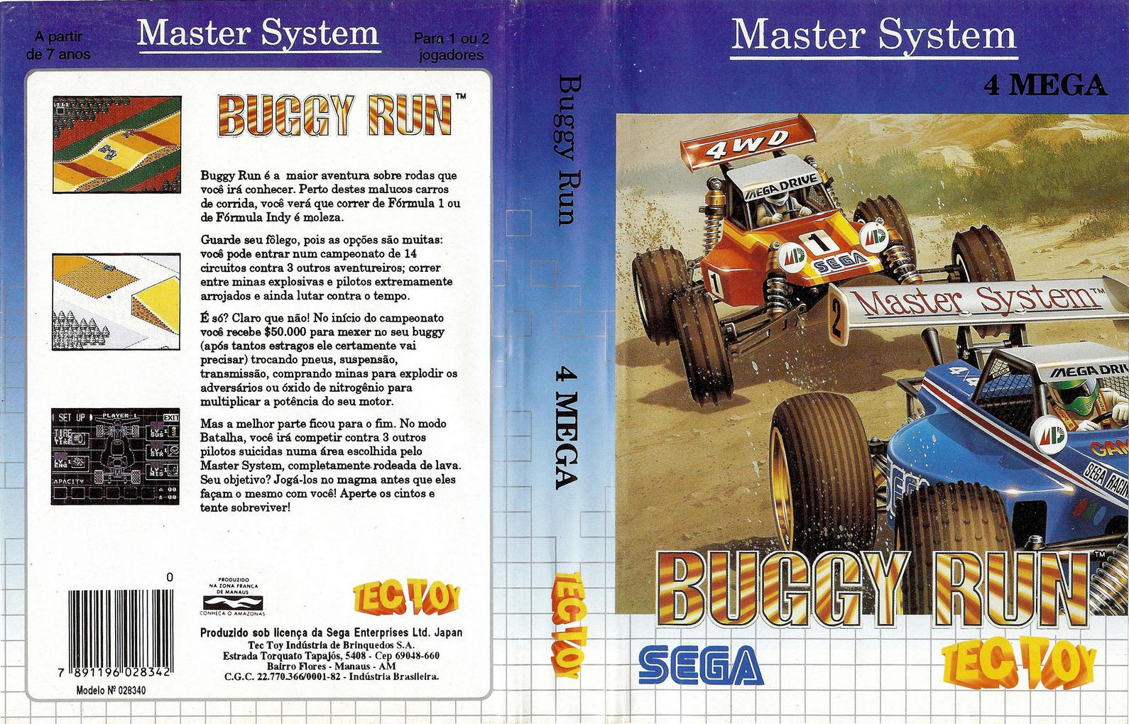 Buggy Run - Brazil All sides - Scans - SMS Power!